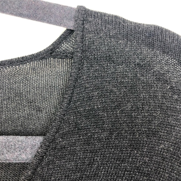 Natori Drop Shoulder Bell Sleeve V Neck Knit Top - Picture 13 of 13